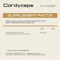 PrimeSelf Cordyceps Mushroom Capsules